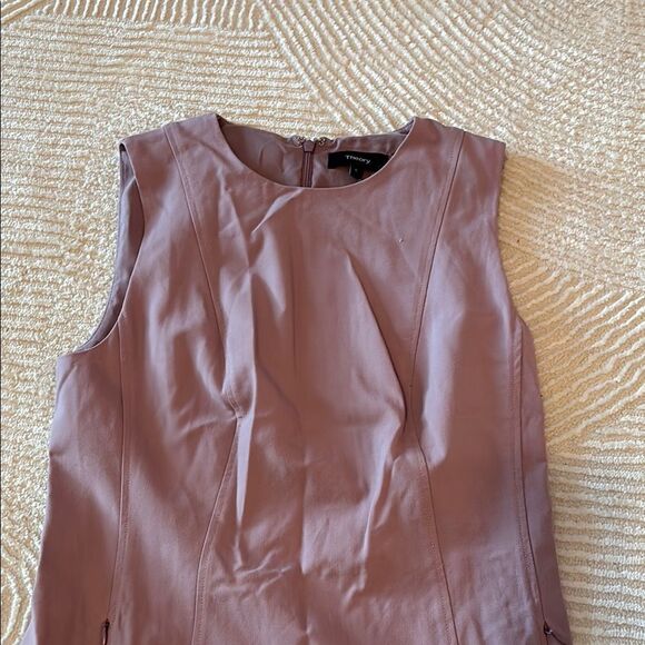 Theory Purple Sleeveless Dress - Picture 3 of 8